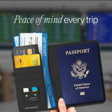 Verfolgbare Reisepasshülle