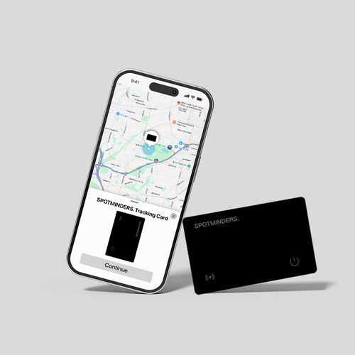 SPOTMINDERS. Tracking Card