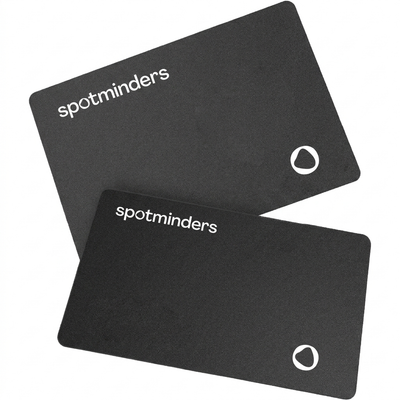 Spotminders tracking cards for everyday essentials