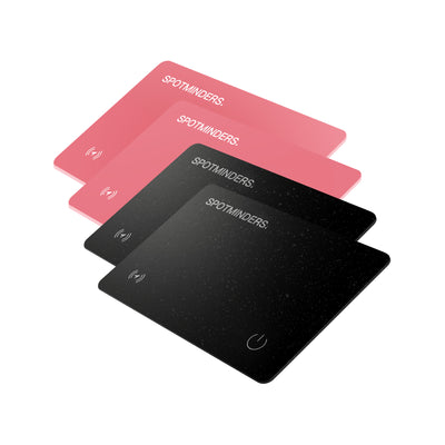 Variety Quad Pack – 2x black, 2x pink