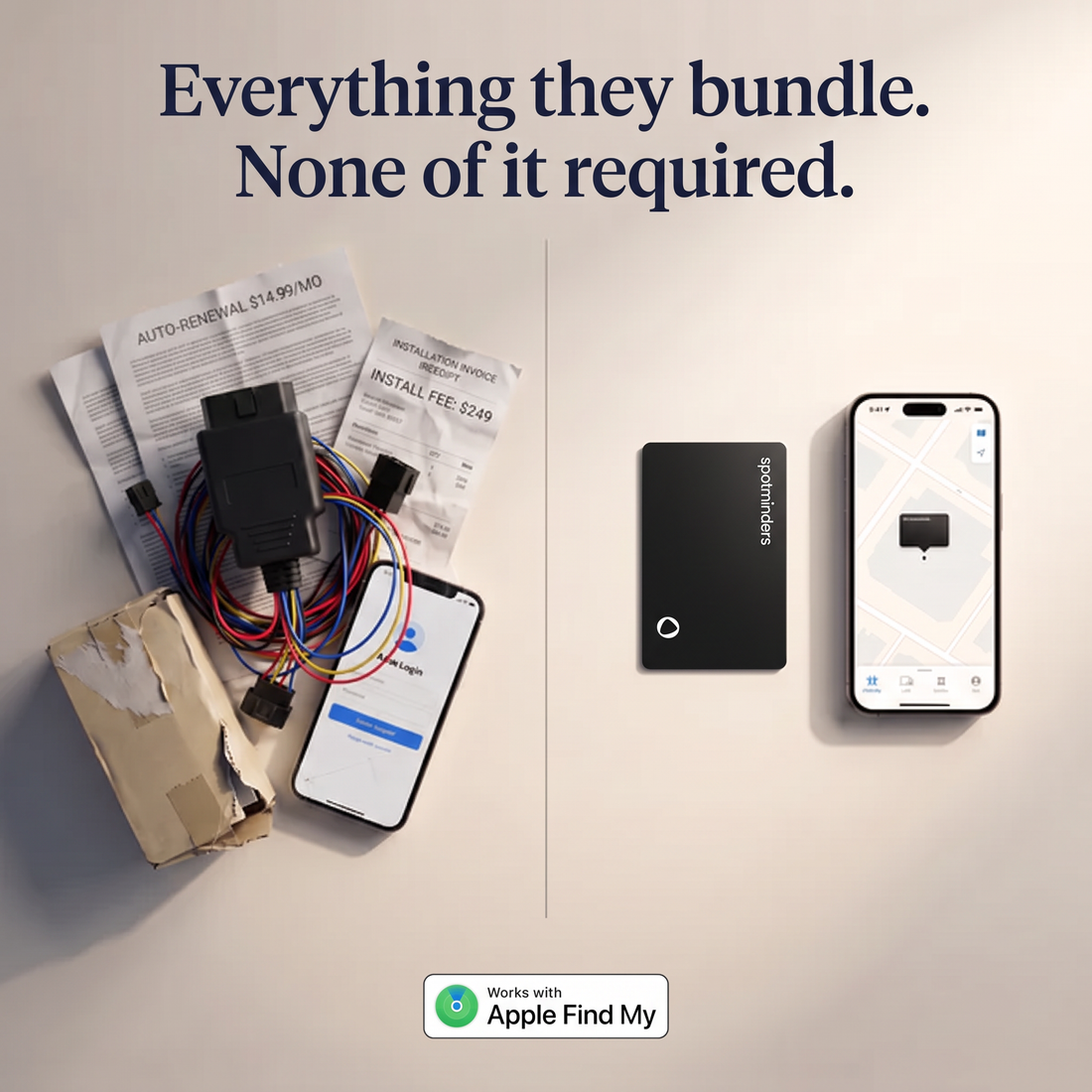 Everything they bundle. None of it required.
