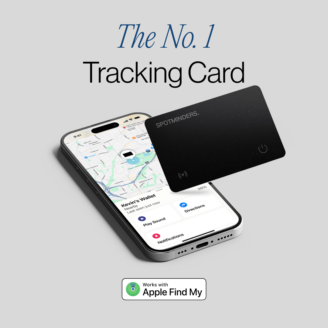 Spotminders Tracking Card | Find My Wallet Tracker – Spotminders.