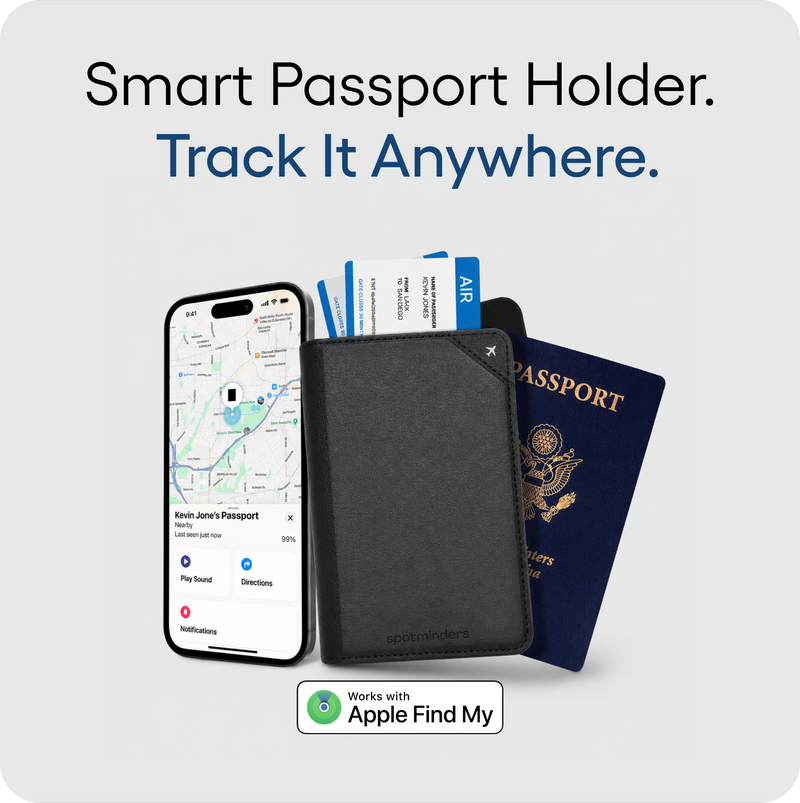 Smart Passport Holder Air with Apple Find My