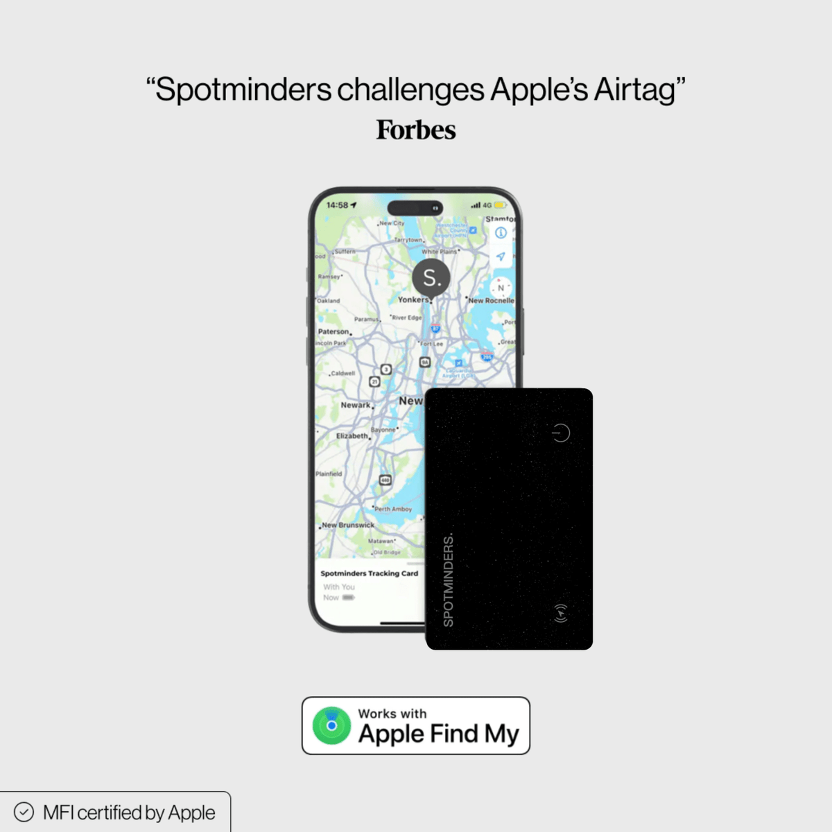 SPOTMINDERS. Tracking card – Spotminders.