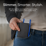 Funda para pasaporte con seguimiento