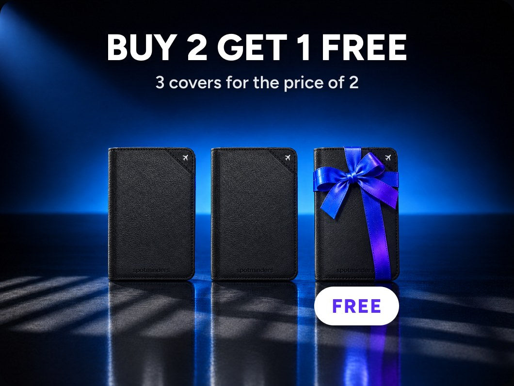 Buy 2 Get 1 Free: 3 Passport Holder Air covers for the price of 2