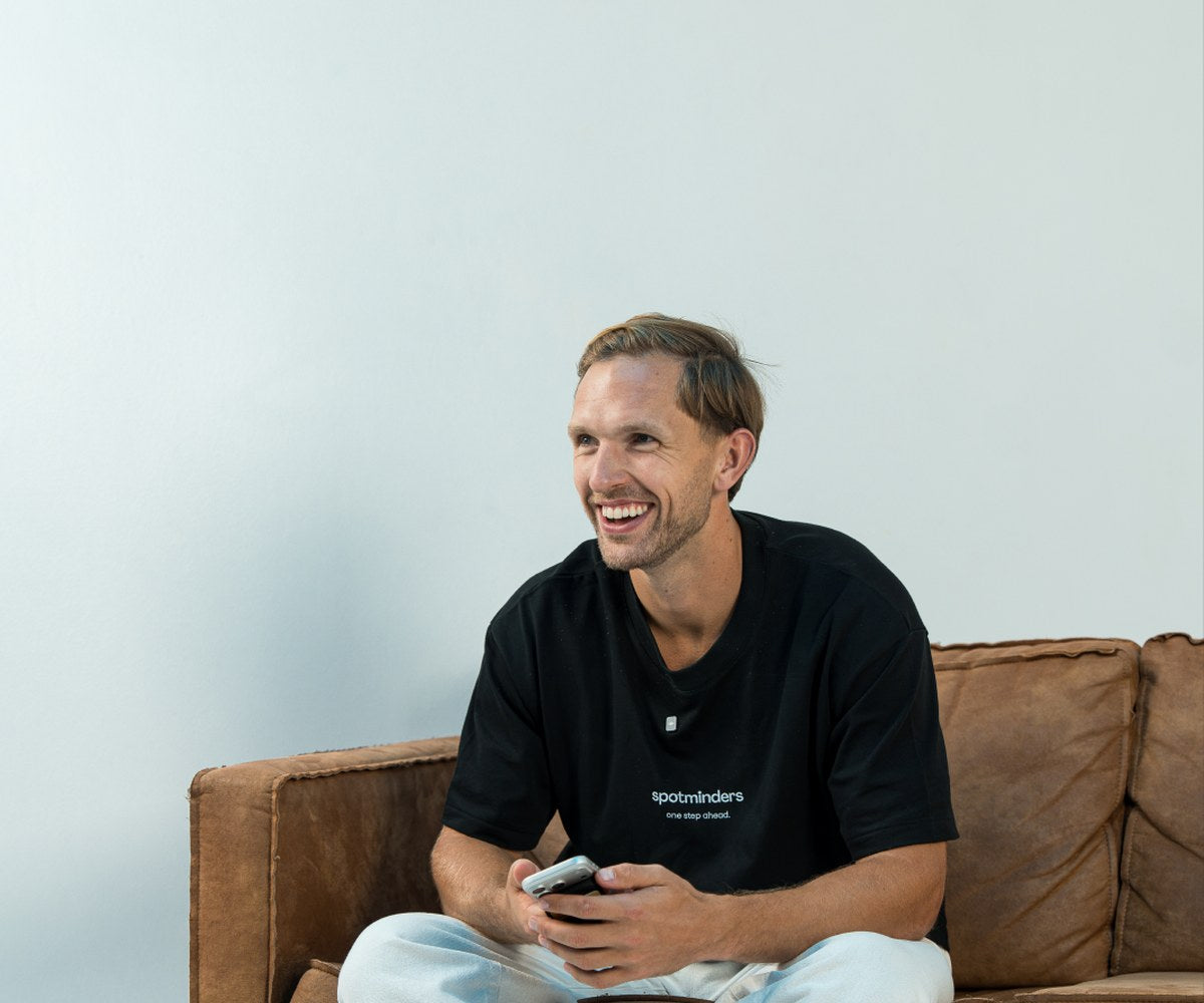 Karl, co-founder of Spotminders