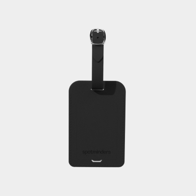 Luggage Tag Vintage Black