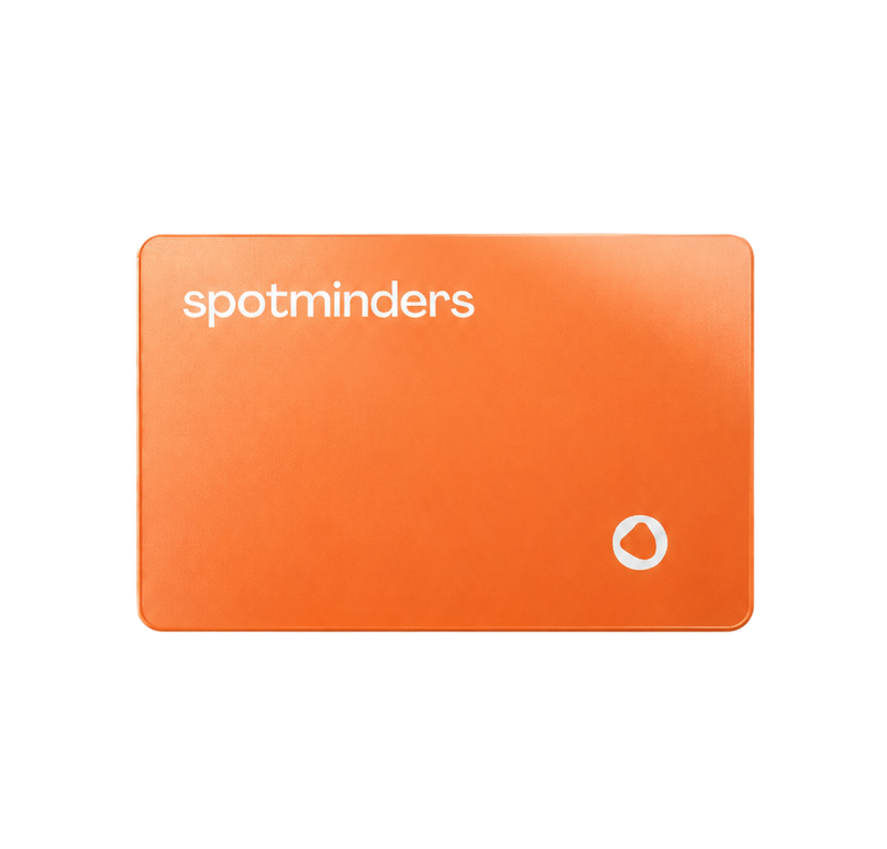 Spotminders Tracking Card