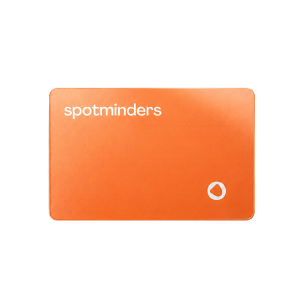 Spotminders. Tracking Card