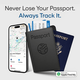 Trackable Passport Cover