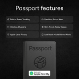 Trackable Passport Cover