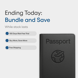 Trackable Passport Cover