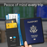 Trackable Passport Cover