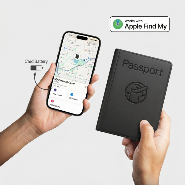 Real-time luggage tracking on phone at airport
