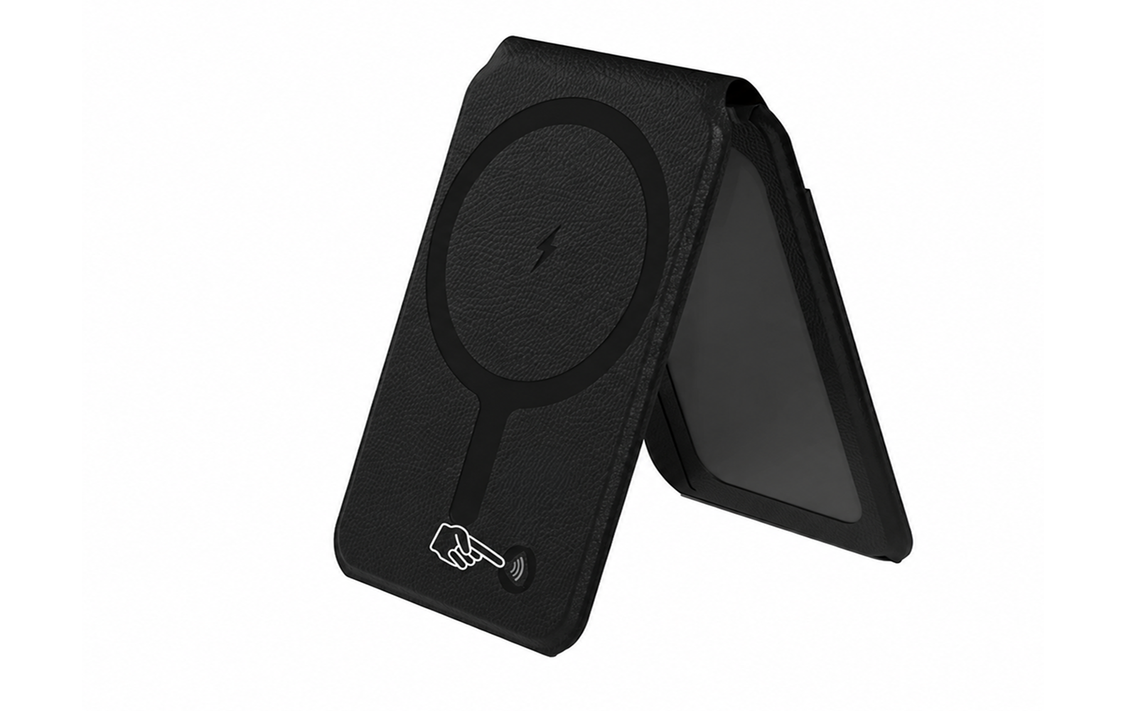 Turn on your Phone Stand Wallet