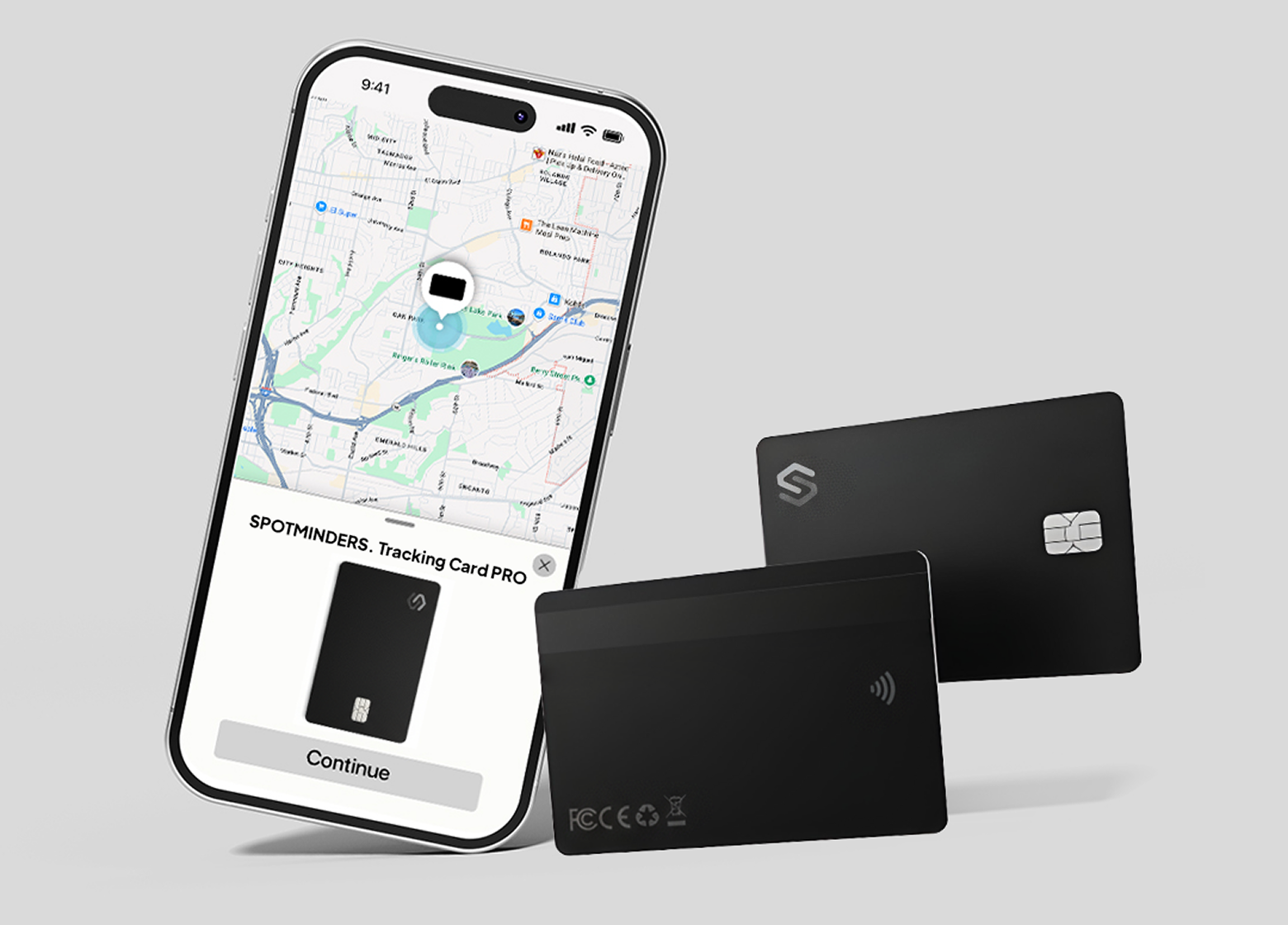 Spotminders – Ultra-Slim Wallet Tracker | Never Lose Your Wallet Again ...